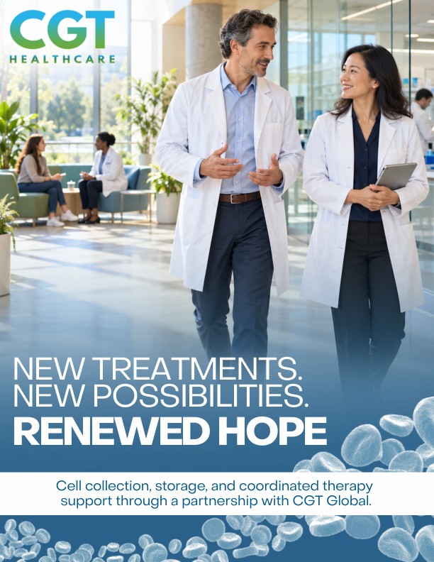 Renewed Hope. New Treatments. New Possibilities. brochure cover